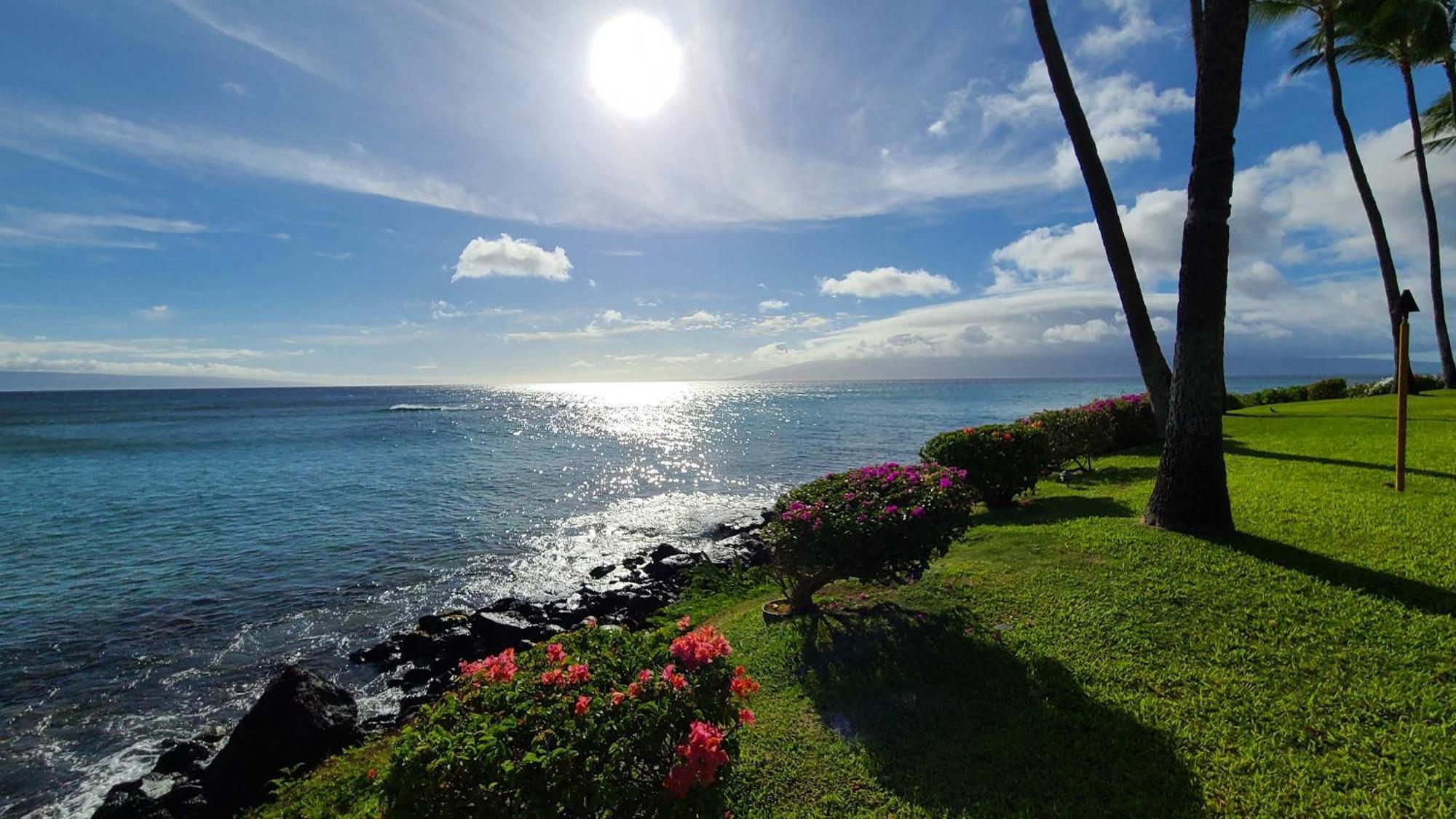 Kuleana Club #611 Oceanfront - 1 Bedroom & 1 Bathroom - Gated 2Nd Fl Kahana Exteriör bild