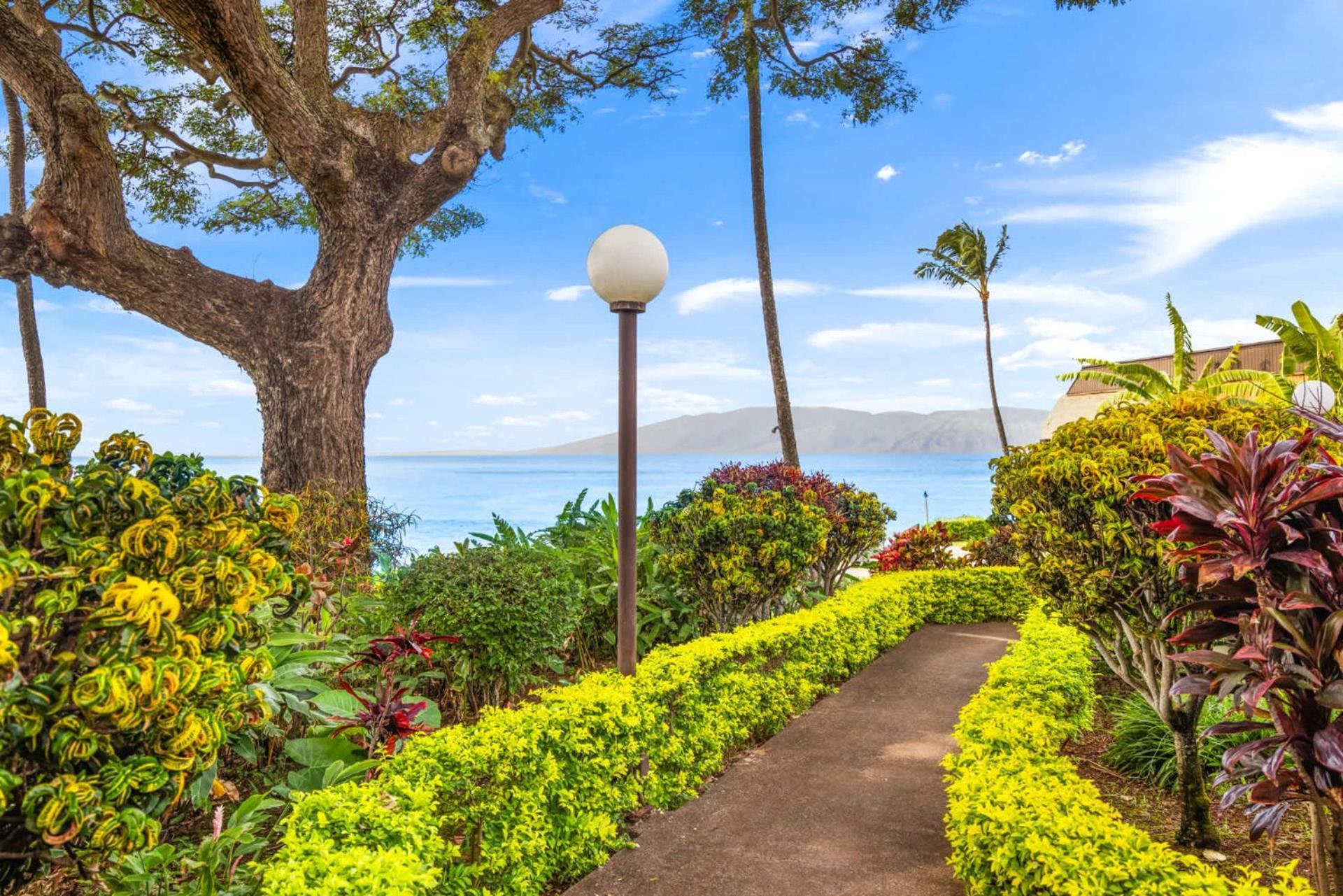 Kuleana Club #611 Oceanfront - 1 Bedroom & 1 Bathroom - Gated 2Nd Fl Kahana Exteriör bild