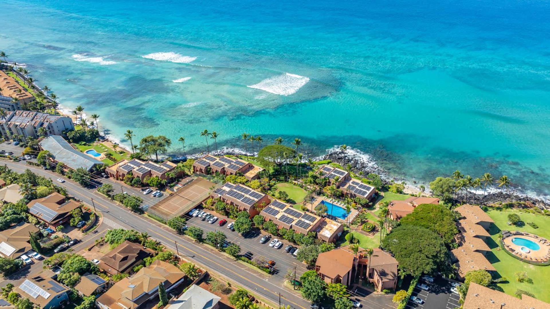 Kuleana Club #611 Oceanfront - 1 Bedroom & 1 Bathroom - Gated 2Nd Fl Kahana Exteriör bild