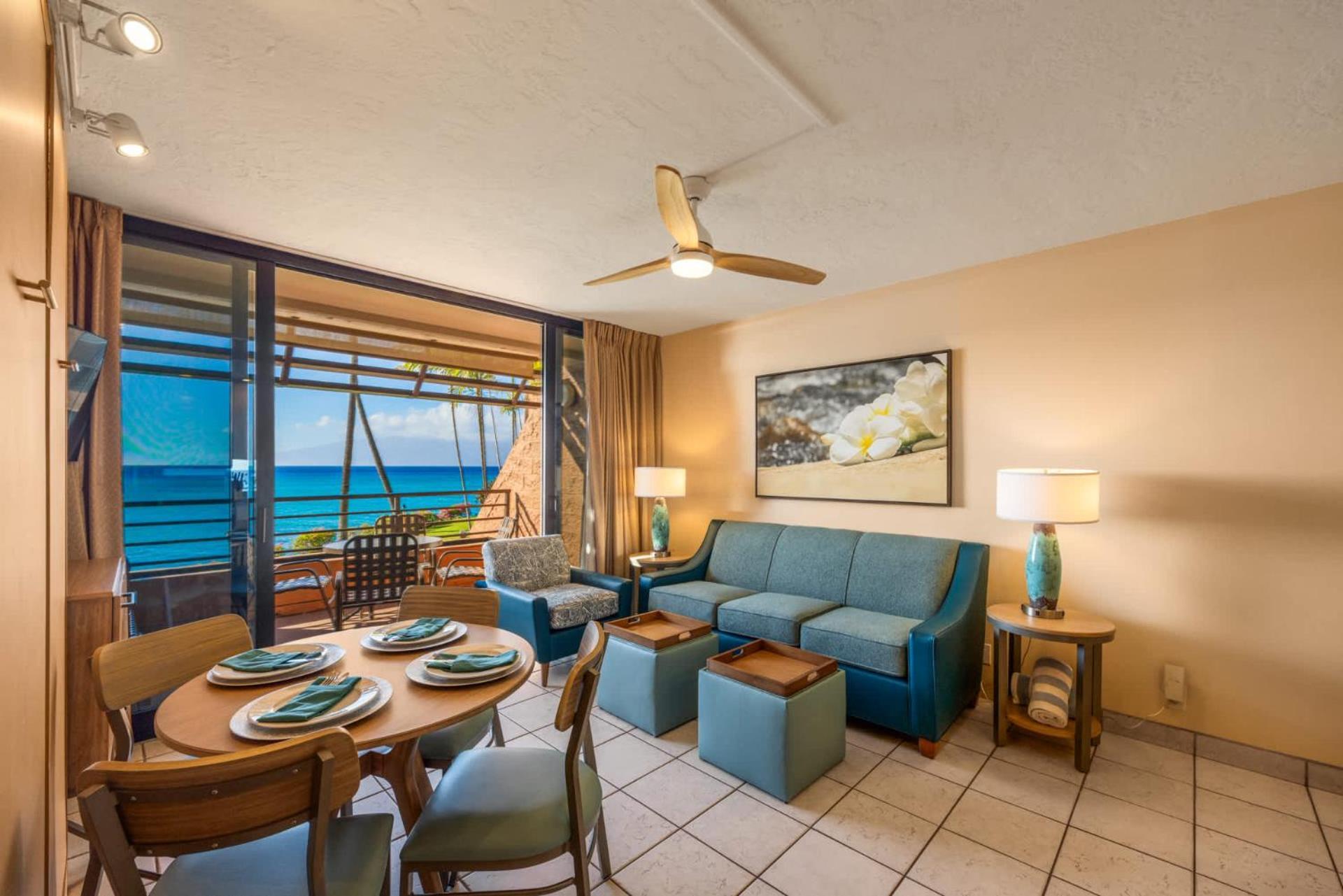 Kuleana Club #611 Oceanfront - 1 Bedroom & 1 Bathroom - Gated 2Nd Fl Kahana Exteriör bild