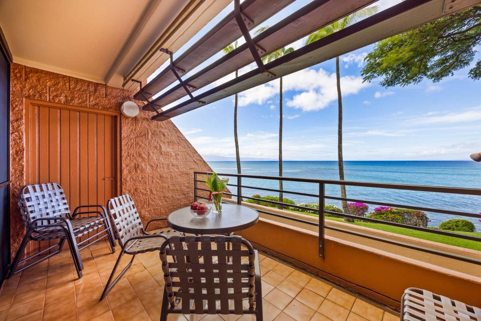 Kuleana Club #611 Oceanfront - 1 Bedroom & 1 Bathroom - Gated 2Nd Fl Kahana Exteriör bild